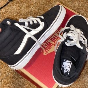 Black high top vans
